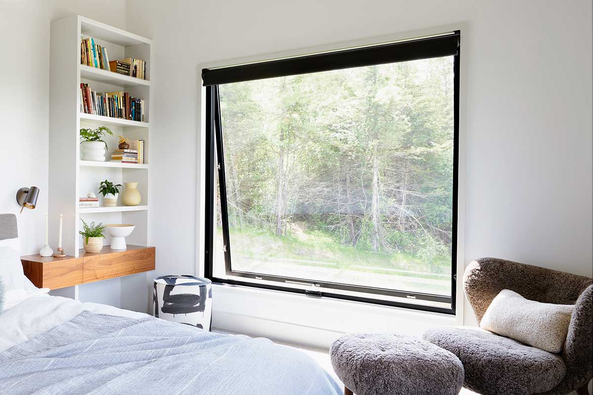 Bedroom with Marvin Signature Ultimate awning window