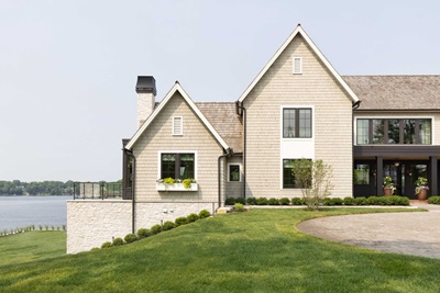 Exterior of home with Marvin Signature Ultimate casement window