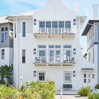 Exterior of Vern Yip’s Rosemary Beach home.